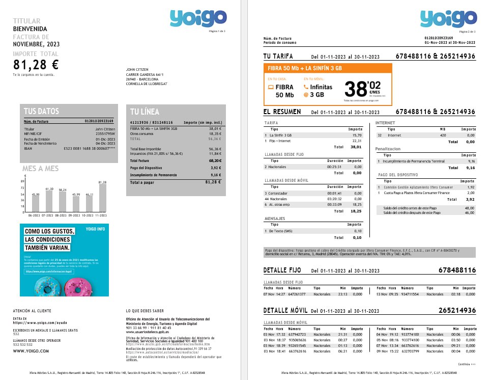  Minol USA business utility bill 